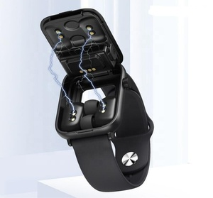 Tai Nghe Không Dây TWS 2 Trong 1 <span class=keywords><strong>Blue</strong></span> Tooth 5.0 Tai Nghe Thể Thao Tai Nghe Rảnh Tay Với Đồng Hồ Thông Minh - Product Image 2