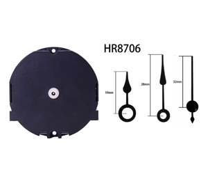 Mecanismo de Reloj de Mesa Redondo Pequeño y Delgado de 50 mm de Diámetro, Movimiento de Reloj de Juguete - Product Image 5