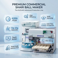 Macchina Elettrica Automatica Commerciale per Sushi SSN-JLX+TRS-JLX, Macchinario per Formare Palline di Riso Nigiri
