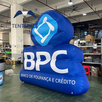Sombrero Inflable Gigante Publicitario, Inflables Personalizados, Camiseta Inflable para Eventos Promocionales, Marketing de Marca