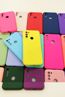 Coques en silicone 2,0 mm pour Infinix NOTE 17/Redmi 17 Pro Max/Samsung A18 A08, étui de téléphone avec tissu intérieur, prix d'usine