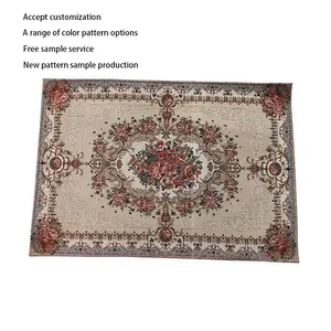 Fabricant de tapis en polyester à motifs multiples OEM vente en gros de tapis antidérapants tapis de sol fournir un service de production d'échantillons