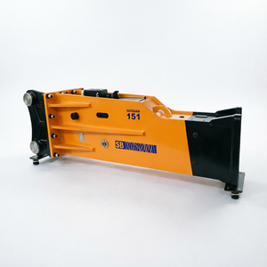 Martillo Hidráulico Tipo Caja SOOSAN SB151, Accesorio para Excavadora, 1 Año de Garantía en el Cuerpo Principal, Rompedor de Rocas Confiable - Product Image 1
