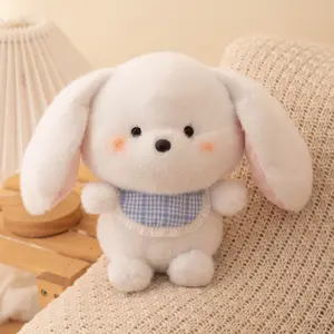 8 인치 귀여운 애완 동물 토끼 인형 꽃 스카프 곰 봉제 장난감 제조 업체 직접 선물 기업 선물 발톱 기계 8 인치