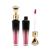 Vente en gros Nouvelle tendance de la mode Brillant à lèvres diamant éblouissant Texture velours Lèvres cosmétique Rouge à lèvres imperméable