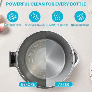 Waterfles Reiniger Cup Container Ontkalken <span class=keywords><strong>Tablet</strong></span> Waterfles Reinigingstabletten Reinigingsmiddel Tabletten Voor Roestvrij Staal - Product Image 4