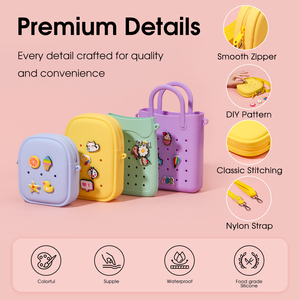 <span class=keywords><strong>Sac</strong></span> à bandoulière décontracté pour femme de haute qualité de la marque HOMESILI, <span class=keywords><strong>sac</strong></span> fourre-tout, <span class=keywords><strong>sac</strong></span> à <span class=keywords><strong>main</strong></span>, ensemble de sacs à bandoulière en silicone - Product Image 3