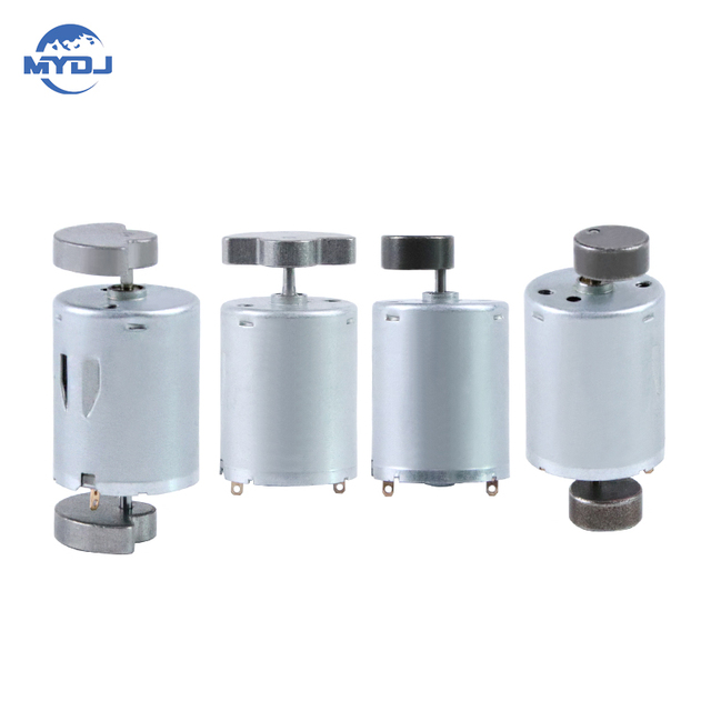370 DC Vibration Motor 6V12V24V High-frequency Vibrator Eccentric Circular Sector-shaped Micro-miniature Vibration Motor