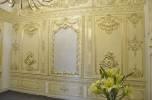 Panneau mural 3D en plastique PU de luxe européen Banruo, moulage mural - Product Image 4