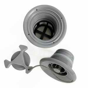 Válvula de aire Lc-Sport gris de 6 orificios con llave para kayaks, tiendas de campaña, botes inflables, tablas de paddle y colchones de aire - Product Image 2