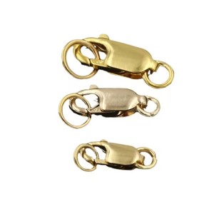 美国14k黄金填充龙虾扣环垫片组合套装DIY手链项链整理材料配件 - Product Image 6