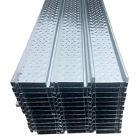Plaque de plancher en acier non moulé à motifs sur mesure, isolation acoustique, revêtement de sol pour bâtiment, norme ASTM, laminée à froid