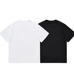 ผู้ผลิตเสื้อยืดผู้ชาย เสื้อยืดคอตตอน 180 กรัม สตรีทแวร์ ลายกราฟิก คลาสสิค แขนสั้น ทรงหลวม คอกลม พร้อมขายปลีก - Product Image 3