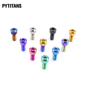 PYTITANS GR5 M8 диаметр D13H7 длинные титановые болты-винты с головкой Torx для мотоциклов и велосипедов - Product Image 4