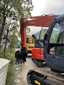 Excavatrice d'occasion en bon état HITACHI ZX120 12 tonnes, pelle d'occasion ZX60 ZX70 ZX200-3G, prix compétitif, bien équipée - Product Image 2