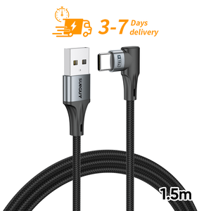 Small MOQ SUNGUY <b>Cable</b> de carga USB 1.5m 18W USB C Fast <b>Charging</b> <b>Cable</b> USB Power Data <b>Cable</b> for Mobile Phone and Car - Product Image 1