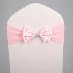 <span class=keywords><strong>Housse</strong></span> <span class=keywords><strong>de</strong></span> <span class=keywords><strong>chaise</strong></span> en Polyester 100%, nœud papillon, en Spandex, taille personnalisée - Product Image 5