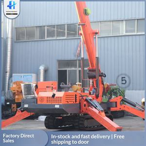 Grúa Araña Resistente al Desgaste, Grúa Hidráulica de Brazo Articulado, Tipo Oruga 3 5, Grúa de Elevación para Construcción en Espacios Reducidos - Product Image 1