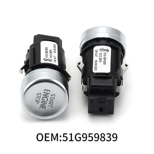 Botón de Encendido/Apagado del Motor 51G959839A para Volkswagen Golf Sportsvan, Interruptor de Encendido sin Llave, Material ABS - Product Image 2
