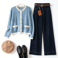 Pull en cachemire long et épais pour l'hiver, cardigan ample et confortable pour femmes