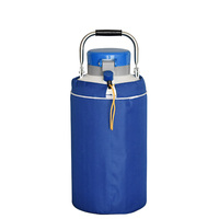 PCHAO Conteneur isotherme 3L en alliage d'aluminium pour l'expédition aérienne de semence congelée avec garantie d'un an