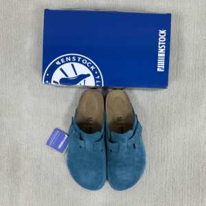 Mules orthopédiques en cuir véritable avec semelle en liège et soutien de la voûte plantaire, légères, à bout carré, design inspiré des <span class=keywords><strong>Birkenstock</strong></span>, personnalisables OEM - Product Image 6