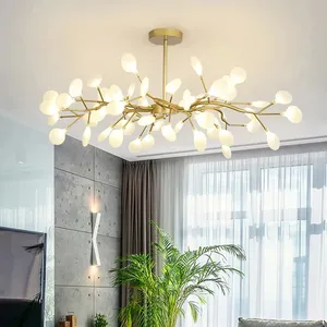 Moderne Hanger Kroonluchter Verlichting Firefly Plafond Chandelies Voor Woonkamer Slaapkamer Keuken Lustre Indoor Led Armatuur Verlichting