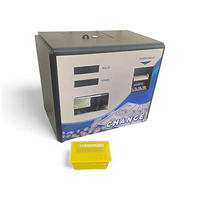 Mini petit billet carte changeur de jetons de pièces distributeur automatique d'échange de billets école serviette hygiénique distributeur mural