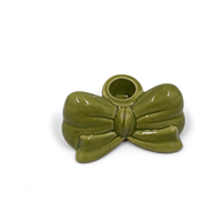 Vente en gros de porte-bougie en porcelaine de forme ovale, design varié, couleur personnalisée, fait main, écologique, pour la décoration de la maison