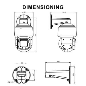 <span class=keywords><strong>Caméra</strong></span> IP PTZ étanche pour l'extérieur, 600/8 millions <span class=keywords><strong>de</strong></span> pixels/<span class=keywords><strong>4K</strong></span>, <span class=keywords><strong>vidéosurveillance</strong></span>, capteur <span class=keywords><strong>Sony</strong></span> IMX415, détection humaine/véhicule par IA - Product Image 5