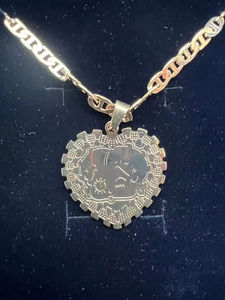 Collier tendance en acier inoxydable plaqué or 18 carats avec personnage de chat mignon de dessin animé, bijoux de mode pour femmes, cadeau - Product Image 6