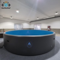 Piscine hors sol gonflable ultra-rigide de haute qualité, grande piscine I Go Drop Stitch pour jardin extérieur, style Ipool