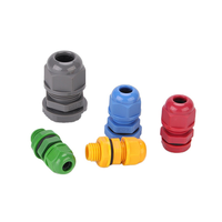 Hilo de nailon PG7 a PG63, prensatelas de plástico impermeables, sin halógeno, PA6-V2 IP68