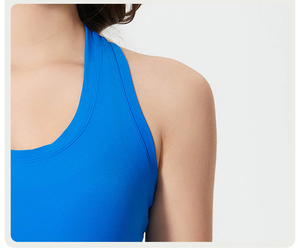 Women Seamless Yoga <b>Tank</b> Crop <b>Top</b> <b>Racerback</b> Fitness Sports Bralette Workout Activewear - Product Image 3
