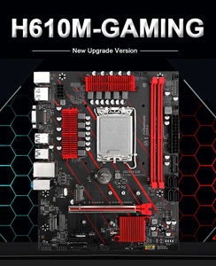 Carte mère JGINYUE H610M LGA 1700 compatible avec les processeurs Core I3/i5/i7/i9 de 12e et 13e génération, mémoire DDR4 double canal, H610M-GAMING JGINYUE H - Product Image 3