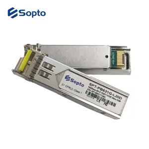 공장 콘센트 송수신기 SFP BIDI 1.25G 1550nm/1310nm LC SC 커넥터 10km 20km 40km SFP 모듈