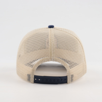 Casquette de camionneur en velours côtelé personnalisée avec logo brodé, visière pré-courbée, dos en maille sport, unisexe, 5 panneaux, pour la plage, vente en gros