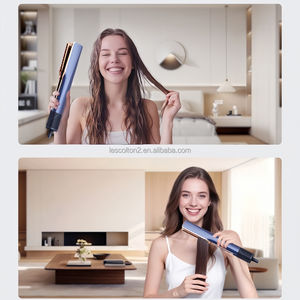 <span class=keywords><strong>LESCOLTON</strong></span> 1200W เครื่องเป่าผมและแปรงยืดผม 2 in 1 พร้อมหน้าจอ LCD เครื่องจัดแต่งทรงผมสำหรับผมเปียกและผมแห้ง ขนาดกะทัดรัดและน้ำหนักเบา - Product Image 4