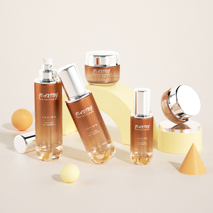 El tarretard de crema pots cosmétiques élégants emballage de soins de la peau 30g 50 grammes pot de crème en verre mat avec couvercle argenté - Product Image 6