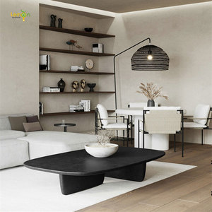 <span class=keywords><strong>Legno</strong></span> massello leggero <span class=keywords><strong>di</strong></span> lusso Log piccolo tavolo rettangolare moderno per interni per soggiorno creativo miglior Design <span class=keywords><strong>tavolino</strong></span> da caffè - Product Image 4