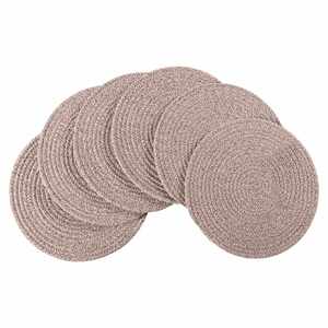 2024 Sustainable Baby Placemat Eco-Friendly Minimalist Square Water Hyacinth Rattan Seagrass Woven Coasters Handmade Home Decor - Product Image 1