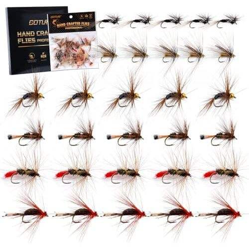 D2:30pcs Flies(6 Types)