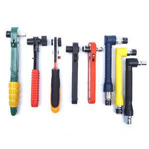 20 anni chiave a cricchetto mini veloce di fabbrica 1/4 cacciavite ad aria chiave a bussola esagonale a due vie - Product Image 1