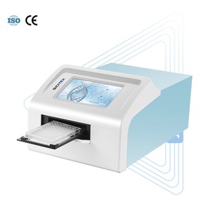 Scitek เครื่องอ่านแผ่น Elisa อัตโนมัติ ELMR-96 ELMR-96I 340 ~ 880nm OEM อ่านข้อมูลการดูดซับที่แม่นยำอย่างรวดเร็วสำหรับใช้ในห้องปฏิบัติการ - Product Image 1