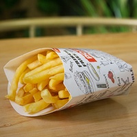 Boîtes d'emballage jetables en papier kraft pour la restauration rapide (poulet frit coréen, hamburger, pop-corn, frites) - Personnalisables et gaufrées