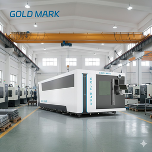 Máquina de Corte Láser de Acero Suave GOLDMARK de 1 mm, Máquina de Corte Láser de Fibra Metálica para Chapa Galvanizada - Product Image 2