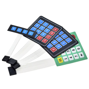 Nouveau clavier à membrane 4*4 pour <span class=keywords><strong>Arduino</strong></span> Smart Car 1x4 3x4 4x4 4*5 Matrix Array Matrix Keyboard avec 4 12 16 20 Key - Product Image 1