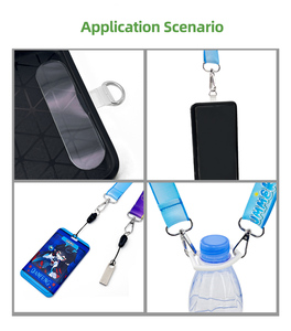 Lanière d'identification Anime Expo pour dessins animés, accessoires personnalisés avec logo imprimé, lanière réglable en polyester - Product Image 4