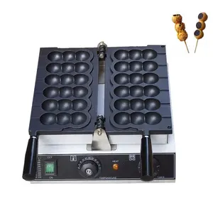 Elektrische Non-Stick Spies Wafelijzer Machine Takoyaki Kogelvormige Wafel Bakker Maker