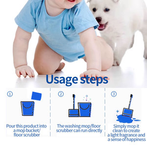 AJYF 250ml Disposable Soluble Liquid Detergent High Foam Floor <b>Cleaning</b> Effective <b>Mopping</b> - Product Image 3